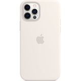 Apple iPhone 12 | 12 Pro Silikon Case mit MagSafe weiß