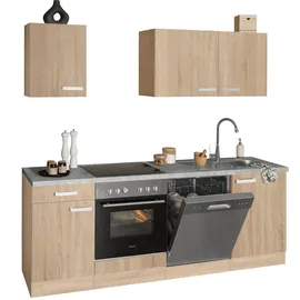 OPTIFIT Küchenzeile 210 cm beige