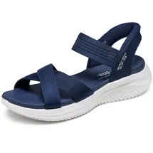 SKECHERS Damen Ultra Flex 3.0-Never Netter Hands Free Slip-ins Sandale, Navy, 38 EU