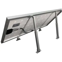Solarmodulträger für Flachdachmontage Neigung verstellbar 10°-60°