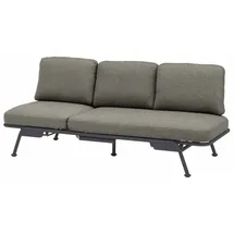 Zebra Technologies Zebra Somerset Gartensofa Aluminium/Sunproof Dunkelgrau