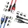 Realpower Magnetic cable 3 Amp Set,1m,3 Kabel mit Adaptern