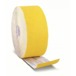 STARCKE Schleifpapier Rolle 115mm x 50m K100 Schleifrolle Schleifband Körnung 100 für Holz Metall Farbe Lack Renovierung Handwerk Werkstatt Zubehör