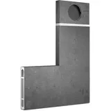 LUNOS 041154 Fassadenelement LUNOtherm S60 mit Schallschutz, für Dämmstärken ab 60mm, Tiefe 60mm, kürzbar bis 630x400mm