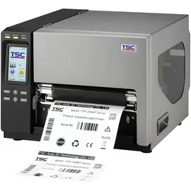 Tsc TTP-384MT, 12 Punkte/mm (300dpi), RTC, Display, TSPL-EZ, USB, RS232, LPT, Ethernet,