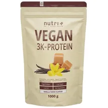 Nutri + Vegan 3K Protein Vanilla-Toffee Pulver 1000 g