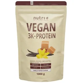 Nutri + Vegan 3K Protein Vanilla-Toffee Pulver 1000 g