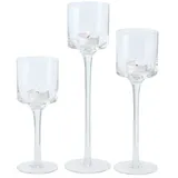 Boltze Windlicht Arosa Glas Transparent