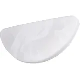 Trio LED Wandleuchte UMBRIA in alabasterfarbig Halbkreis B 25,5cm