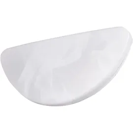 Trio LED Wandleuchte UMBRIA in alabasterfarbig Halbkreis B 25,5cm