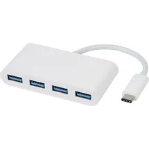 Vivanco 4 Port 3.1 (USB-C, Hub, (34292)