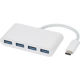 Vivanco 4 Port 3.1 (USB-C, Hub, (34292)