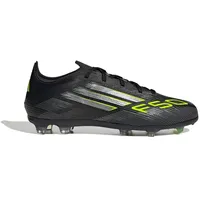 adidas F50 Elite FG Core Black/Iron Metallic/Lucid Lemon 31