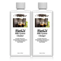 Wark24 Milchsystemreiniger, 2 x 1L, geruchs- & geschmacksneutral, für Kaffeevollautomaten & elektrische Milchaufschäumer, gründliche & materialschonende Reinigung