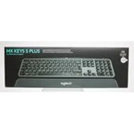 Logitech MX Keys S Graphite US International + MX Palm Rest Bundle
