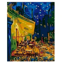 ap commerce Malen Nach Zahlen 1 St. Café 40x50 cm