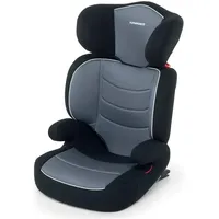 Foppapedretti Time DuoFix, Autositz, homologiert, Gruppe 2–3 (15–36 Kg), für Kinder von 3 bis 12 Jahren, schwarz/grau