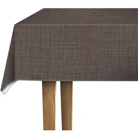 D-C-TABLE d-c-table® Tischdecke Monte Carlo Sharon 140 x 180 cm, marone
