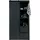 Woood Vitrine 230 x 122 x 37 cm Schwarz