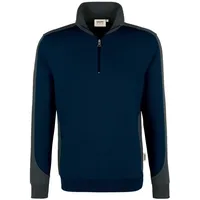 Hakro Zip-Sweatshirt Contrast Performance 476 - -