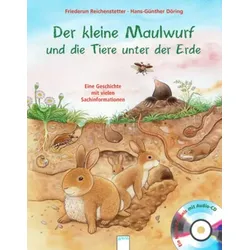 ARENA 3-401-09937-X Reichenstetter, Der kleine Maulwurf und die Tiere