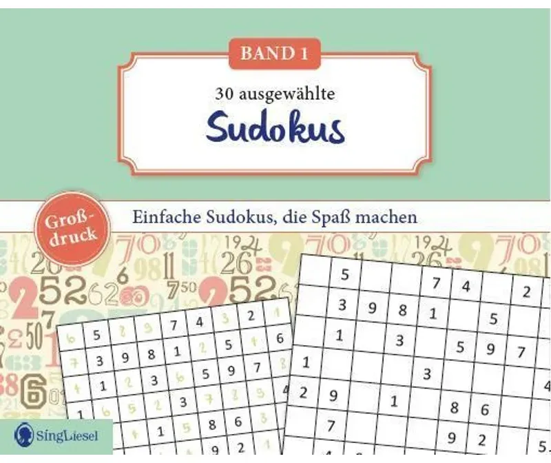 Einfache Sudoku Für Senioren, Die Spass Machen. Rätsel-Spass, Beschäftigung Und Gedächtnistraining Für Senioren. Auch Mit Demenz. Grossdruck. - Linus