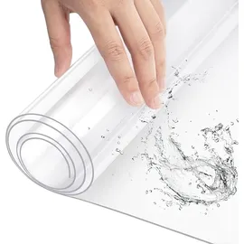 Woltu Tischdecke 2 mm Transparent 100 x 180 cm Transparent