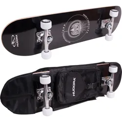 Skateboard Columbia Heights ABEC 3 mit Rucksack schwarz No Size