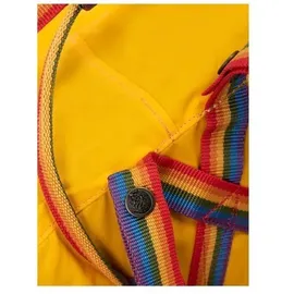 Fjällräven Kanken Rainbow 16 l warm yellow/rainbow pattern