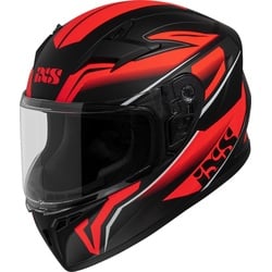 IXS 136 2.0 Kinder Helm, zwart-rood, M Voorkinderen