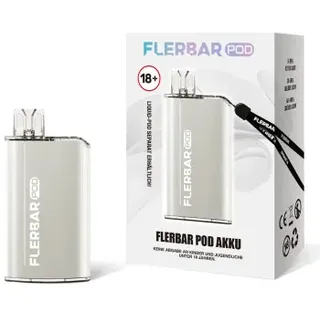 Flerbar Pod 500mAh Prefilled Pod System Mod Weiss
