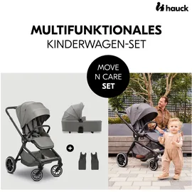 hauck Move N Care Set Multifunktionales Kinderwagen-Set, Farbe: Dark Grey