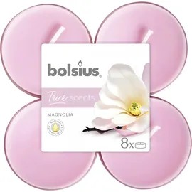 Bolsius Teelichter 1,17 cm 6 St. rosa