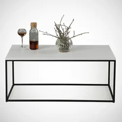 Skye Decor, Cosco- Cosco CMY, Weiß, Couchtische, 43x95x55 cm, 100% Melaminbeschichtete Partikelplatte