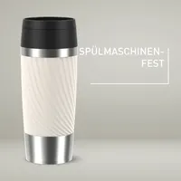 Emsa Travel Mug Classic Twist 0,36 l Weiß