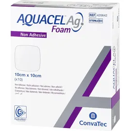 Convatec (Germany) GmbH AQUACEL Ag Foam 10 x 10 cm 10 St.