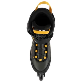 K2 Skates Herren Inline Skates F.I.T. 80 BOA, Grey - Mustard, 30G0315.1.1.080