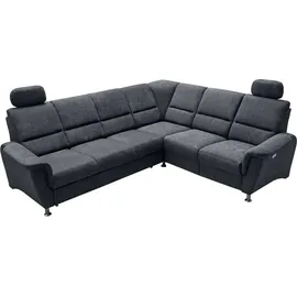 Benformato Ecksofa - Mikrofaser - mit USB-Anschluss