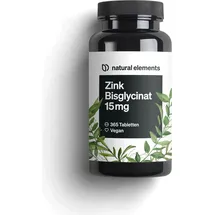 Natural Elements Zink Bisglycinate Tabletten 365 St.