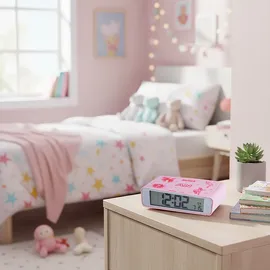 Scout Digi Clock 280001025 pink