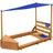 ML-Design Sandkasten mit Dach Boot blau