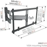 Vogel's Vogels TVM 5645 schwarz