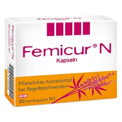 Femicur N Kapseln bei Regelbeschwerden
