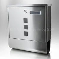 BITUXX MS-11384 Silber inkl. Zeitungsfach