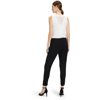 Vera Mont Jumpsuit mit Strasssteinbesatz, Black, 40