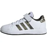 adidas Grand Court 2.0 EL K Sneaker, schwarz/weiß, 33 EU