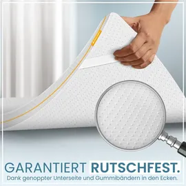 gentle north gmbh Gentle North Topper Gel-Memory- und Komfortschicht 140 x 200 cm