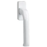 HOPPE DK-Fenstergriff London 013/U34 mit eckiger Rosette VK7x35,F9016 beschichtet