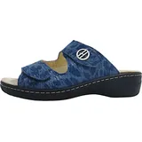 Hickersberger Milano Damen Pantolette in Blau, Größe 38 - Blau