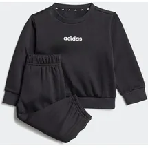 adidas Kinder Trainingsanzug LIN JOG JC9745 74 - Black/White - 74